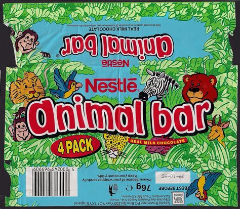 Nestlé Chocolate Wrappers!: Animal Bar