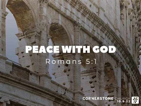 [sermon] Romans 5:1 Peace With God | Cornerstone Church - Jackson Hole