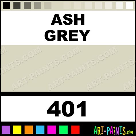 Ash Grey Metallic Acrylic Paints - 401 - Ash Grey Paint, Ash Grey Color ...