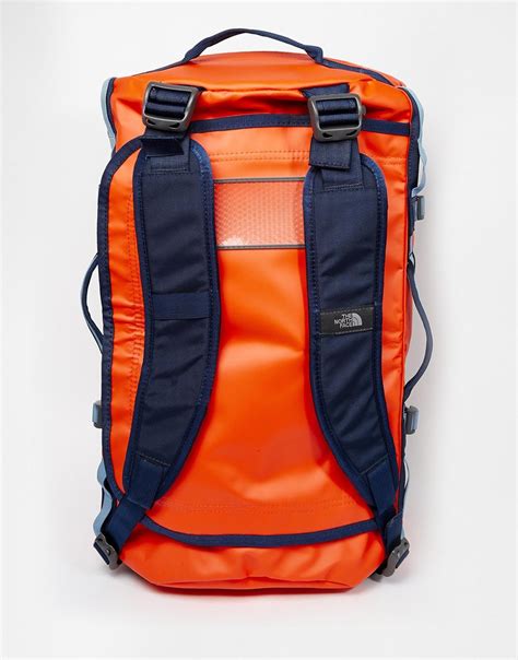 The North Face Base Camp Duffle Bag In Small in Orange for Men - Lyst