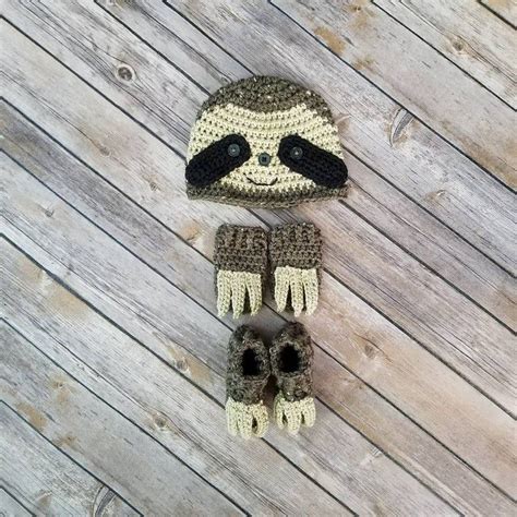 Baby Sloth Outfit Baby Sloth Costume Sloth Hat Sloth | Etsy | Sloths ...