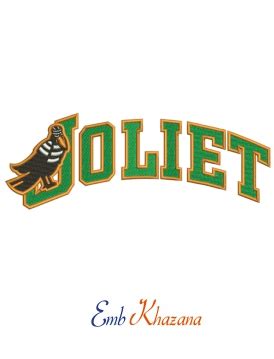 Buy Joliet Slammers Logo Embroidery Dst Pes File online in USA