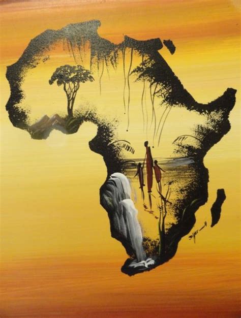 Pin by Bilal Wallace on Tatted up | African art paintings, African ...