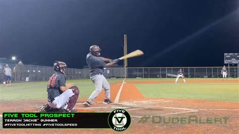 Terron Gunner, Home Run, Five Tool College League, Langham Creek YMCA ...