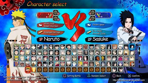 Naruto Ultimate Ninja Storm 3 Characters Real