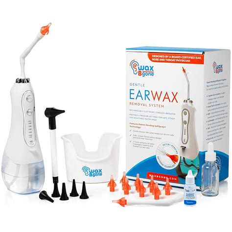 Buy WaxBgone Ear Wax Removal Kit - Complete Ear Cleaning Kit for Adults ...