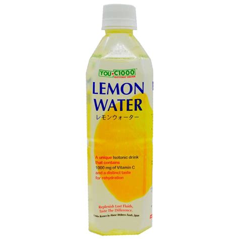 You C1000 Lemon Water 500ml | lakuLagi