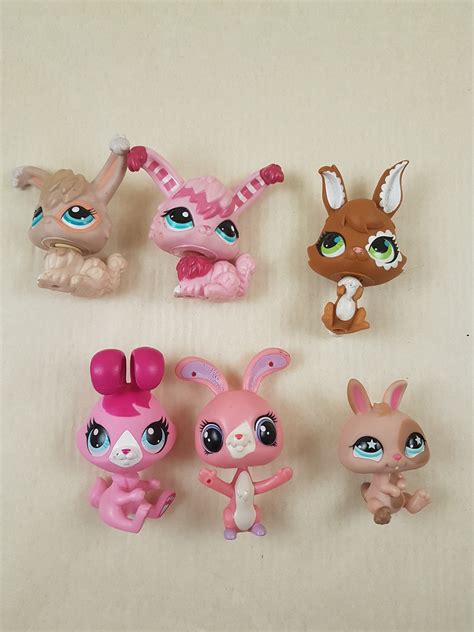 Hasbro Littlest Pet Shop LPS Your Choice of Rabbits Angora - Etsy