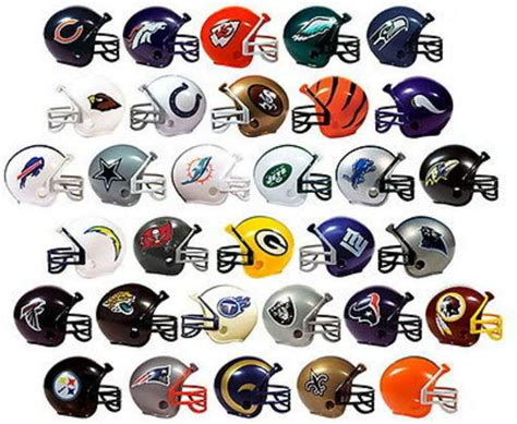 nfl mini helmets