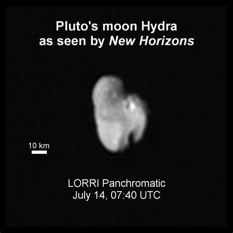 New Horizons Beams Back View of Pluto's Miniature Moon Kerberos