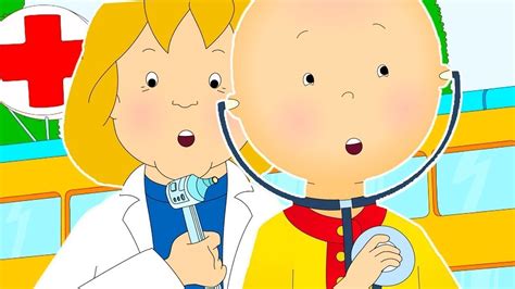 Caillou at the Doctor | CAILLOU FULL EPISODES | Cartoon for Children ...