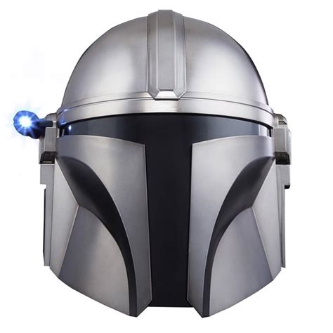 Star Wars - The Black Series The Mandalorian Premium Electronic Helmet ...