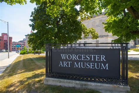 Worcester Art Museum, Worcester, MA, USA Editorial Photo - Image of ...