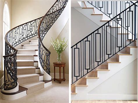 15 Simple & Modern Iron Railing Designs For Stairs 2024