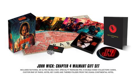 John Wick: Chapter 4 (4K + Blu-ray) (Collector's Gift Set Limited ...