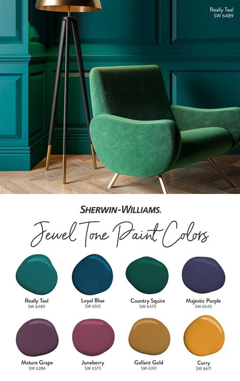 Jewel tone paint color ideas – Artofit