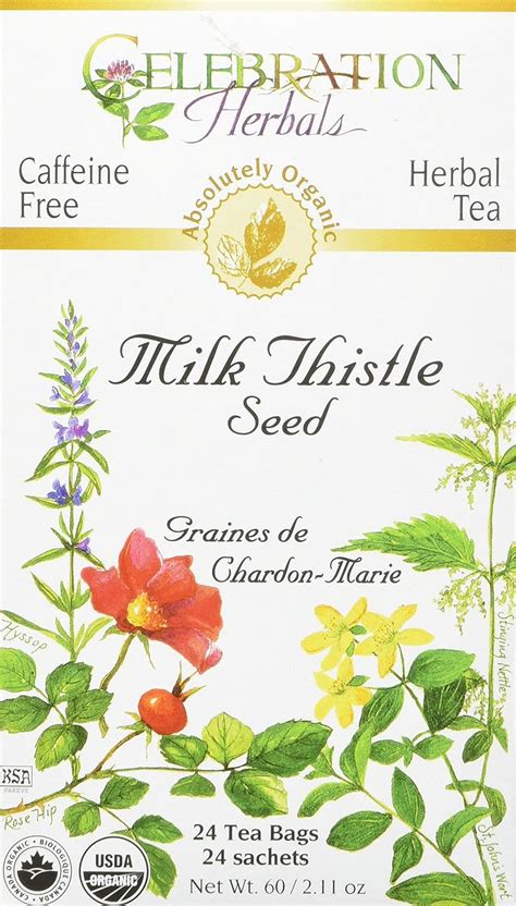 Milk Thistle Tea - Organic - 24 tea bags: Amazon.in: Health & Personal Care