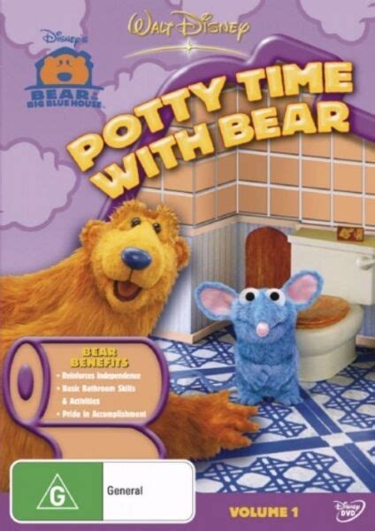 Bear In The Big Blue House - Potty Time With Bear (DVD, 2005) for sale ...