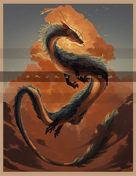 30 Legendary Chinese Dragon Illustrations And Paintings