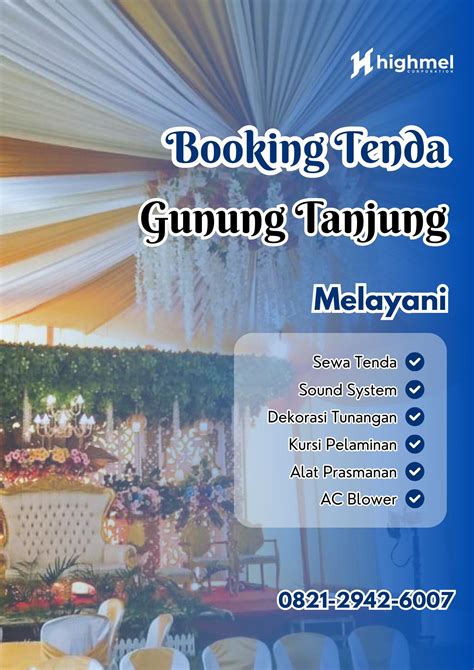 0821-2942-6007 Booking Tenda Gunung Tanjung by Booking Tenda Tasik - Issuu