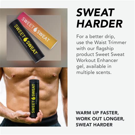 Sweet Sweat Waist Trimmer for women and men Includes Free Sample of ...