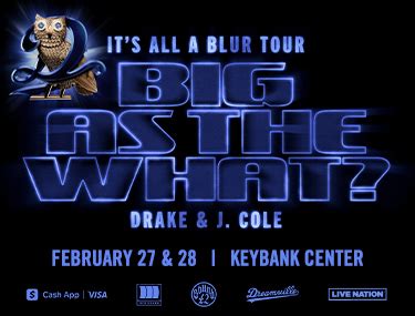 It's All A Blur Tour: Drake & J. Cole - 02/28/24 | KeyBank Center ...