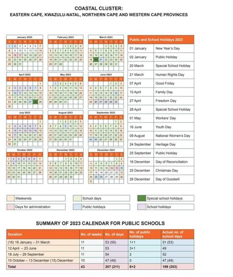 The South African School Calendar For 2023 Fundiconnect | Images and ...