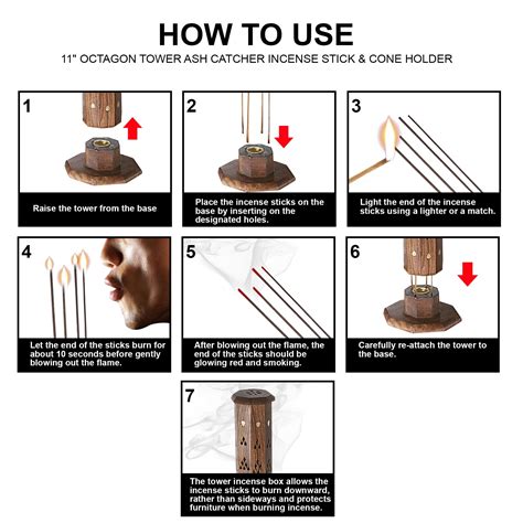 How To Burn Incense Cones Without A Holder : Home Decor Incense Stick ...