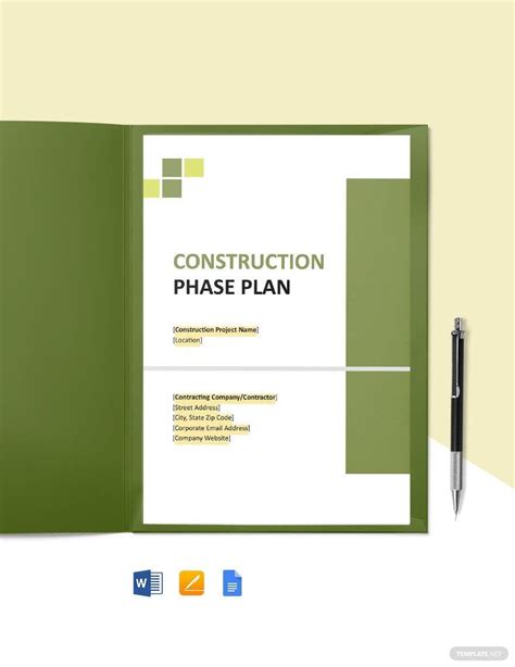 16+ FREE Construction Phase Plan Templates - DOC, PDF