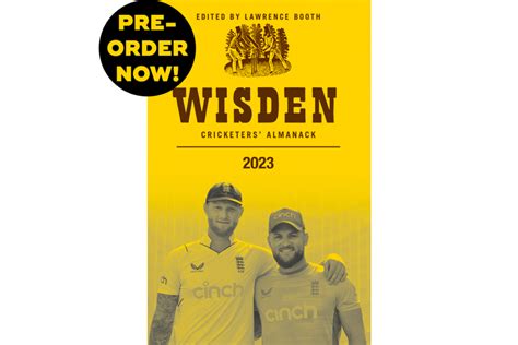 Wisden Cricketers' Almanack 2023 - Wisden