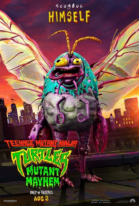 ‘Teenage Mutant Ninja Turtles: Mutant Mayhem’ Character Posters | Hypebeast