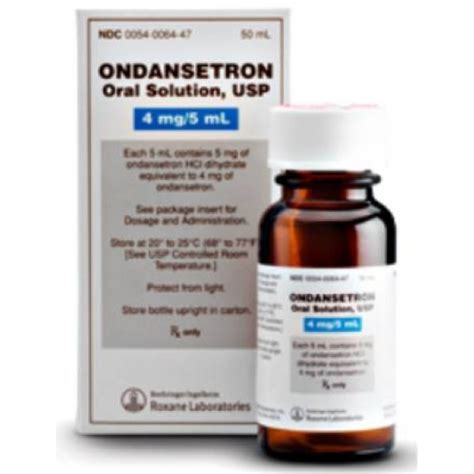 ONDANSETRON HCL OS 4MG/5ML - RX Products