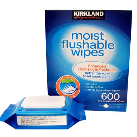 Moist Flushable Wipes Pack 600 - Portland