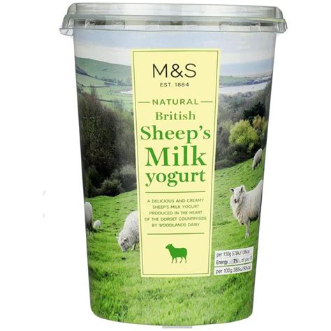 M&S British Natural Sheep's Milk Yogurt | Ocado