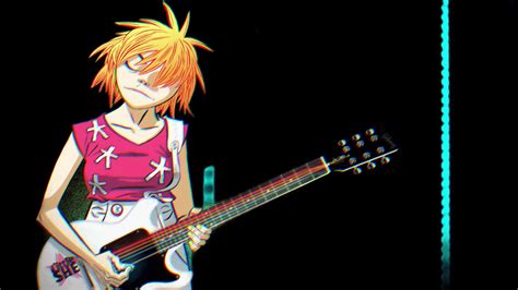 What guitar uses noodle in "Tranz" music video? : r/gorillaz