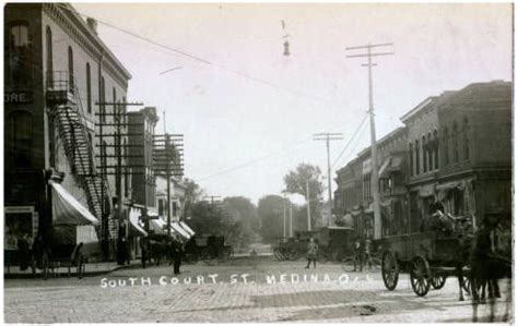 South Court St., Medina, Ohio :: Ohio Postcard Collection | Medina ...