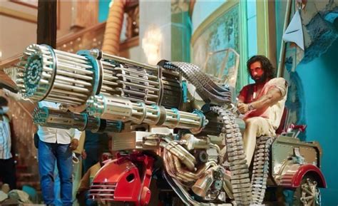 Machine Gun Motorcycle in Ranbir Kapoor's Animal - PakWheels Blog