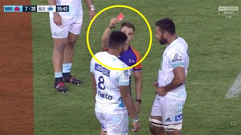 Rugby referee accidentally shows player a red card | Rugby Onslaught