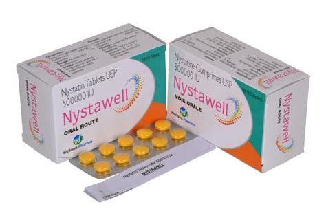 Nystatin Oral Tablets 500,000 IU Tablets Manufacturer & Supplier