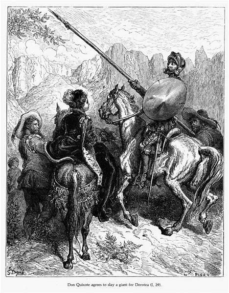 Don Quixote - Gustave Dore - WikiArt.org