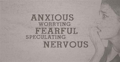 Weapons in the Fight Against Anxiety and Fear - Place For Truth