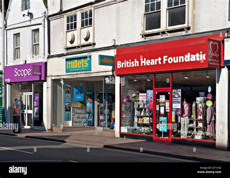 Charity shops either side millets hi-res stock photography and images ...