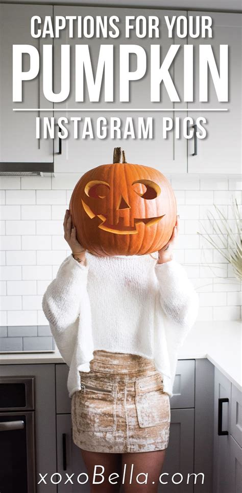 50 Gourd-geous Pumpkin Instagram Captions | Cute pumpkin carving ...