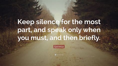 Keep Silence Wallpaper