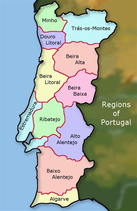 Portugal Regions | PortugalVisitor - Travel Guide To Portugal