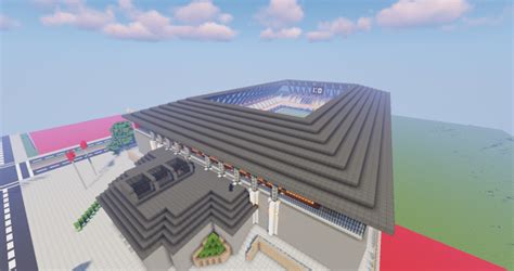 stadium build Minecraft Map