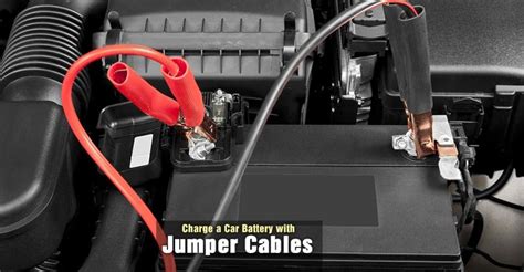 How to Charge a Car Battery with Jumper Cables : Jumpstarting the Car