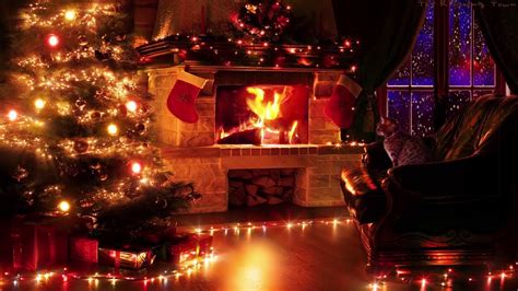 Create a cozy holiday atmosphere with our crackling fireplace video and ...