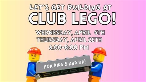 CLUB LEGO, Bellwood-Antis Public Library, 18 April 2024 | AllEvents.in