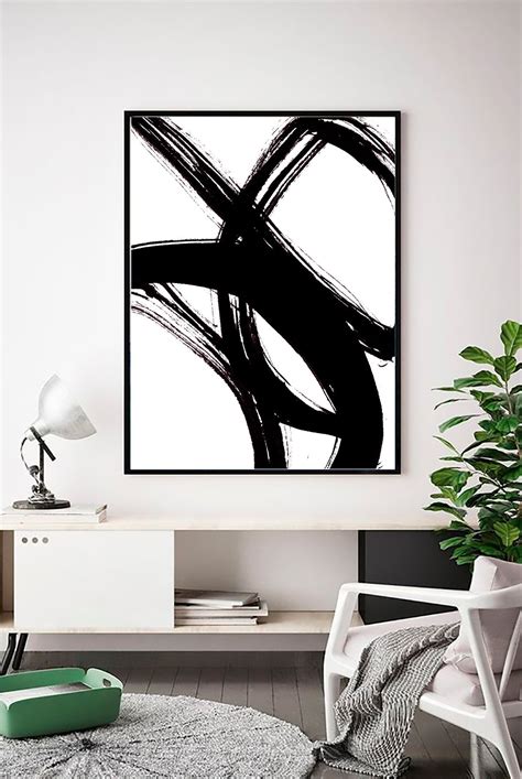 Home & Living Home Décor Prints Minimal Wall Art Line Art Modern Home ...